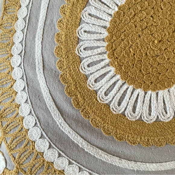 Set of 2 Embroidered Throw Pillows - Picture 4 of 4